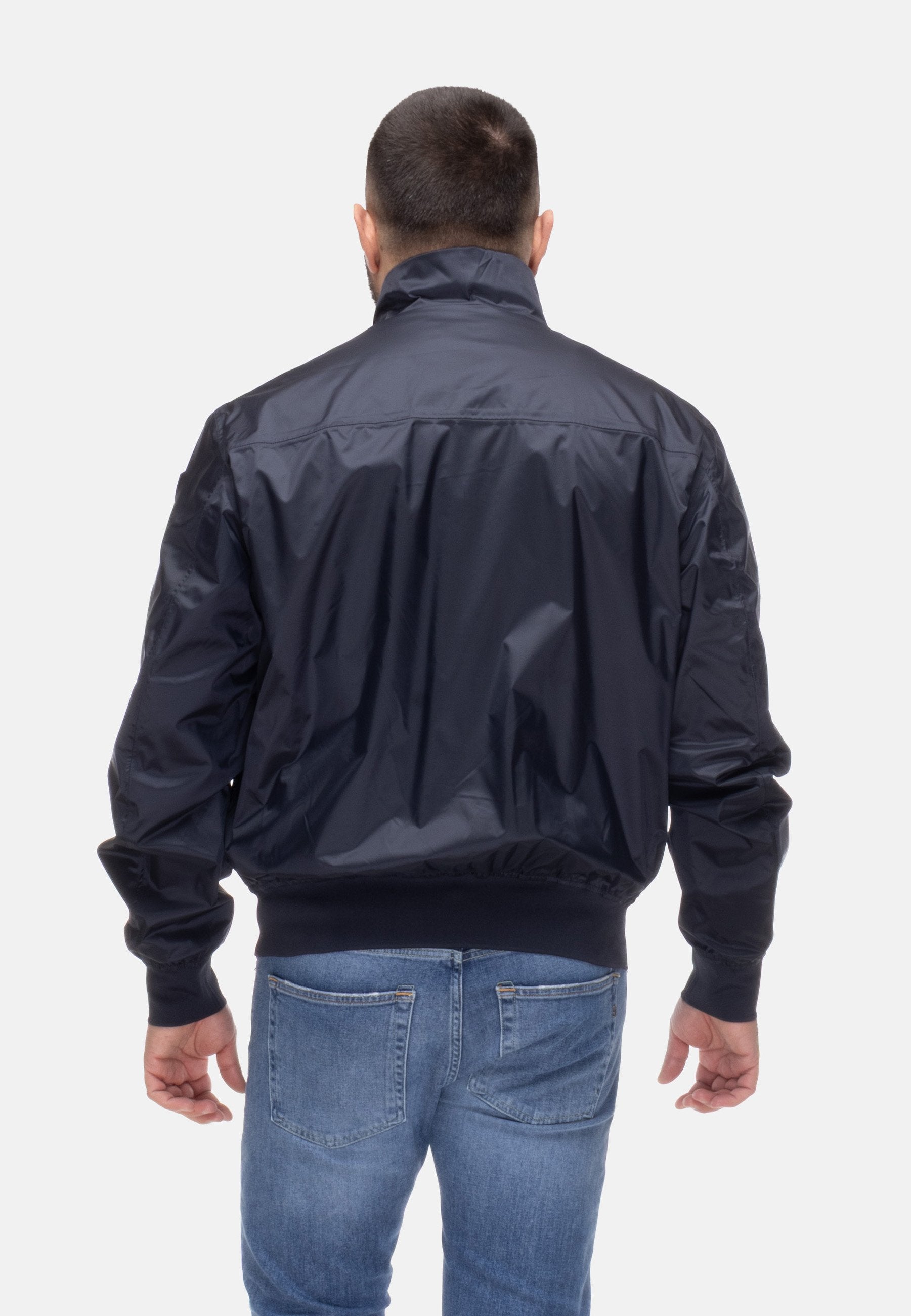 Blauer bomber leggero sfoderato Duxbury 26SBLUC11028 007462 888 Blu
