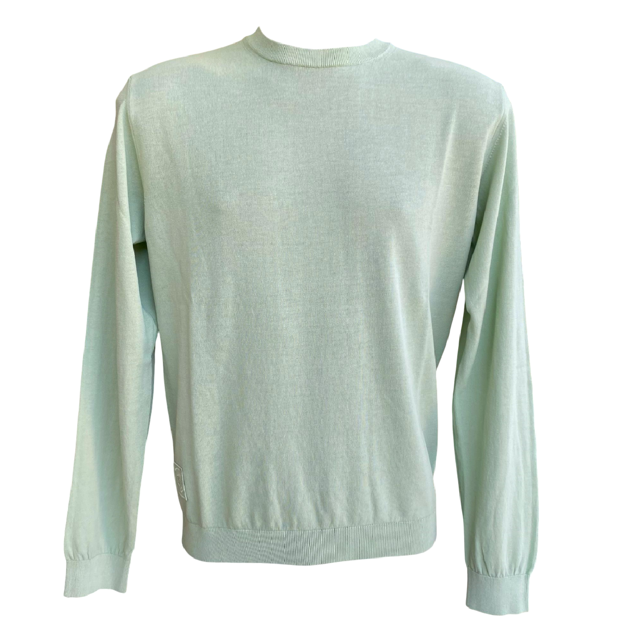 Blauer maglia leggera girocollo da uomo Morton 25SBLUM01478-007167 736 pistacchio