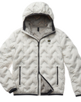 Blauer piumino con cappuccio da uomo nastrato ad angoli Pier 24WBLUC03125-006952 129 bianco