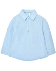 Boboli Camicia di lino da neonato 718433 2294 blu