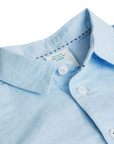 Boboli Camicia di lino da neonato 718433 2294 blu