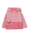 Boboli Giacca in tricot per neonato con cappuccio 109112-3872 rosa