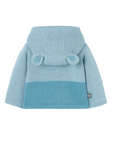 Boboli Giacca in tricot per neonato con cappuccio 109123-2597 celeste