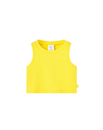 Boboli Top a costine da bambina 498045 1199 giallo