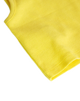 Boboli Top a costine da bambina 498045 1199 giallo