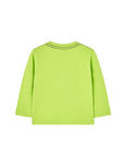 Boboli Maglietta manica lunga in jersey per bimbo BCI 347093 4649 verde lime