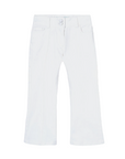 Boboli Pantalone a zampa elasticizzato  per ragazza 438016 1100 bianco