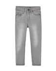 Boboli Pantalone denim elastico per ragazzo 590048 grigio