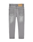 Boboli Pantalone denim elastico per ragazzo 590048 grigio