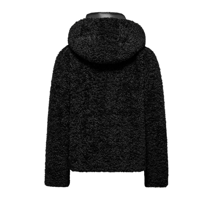 Bomboogie Cappotto Donna Ecopelliccia Nera GW9191TSFC 90 - Stile Invernale Versatile - retro 