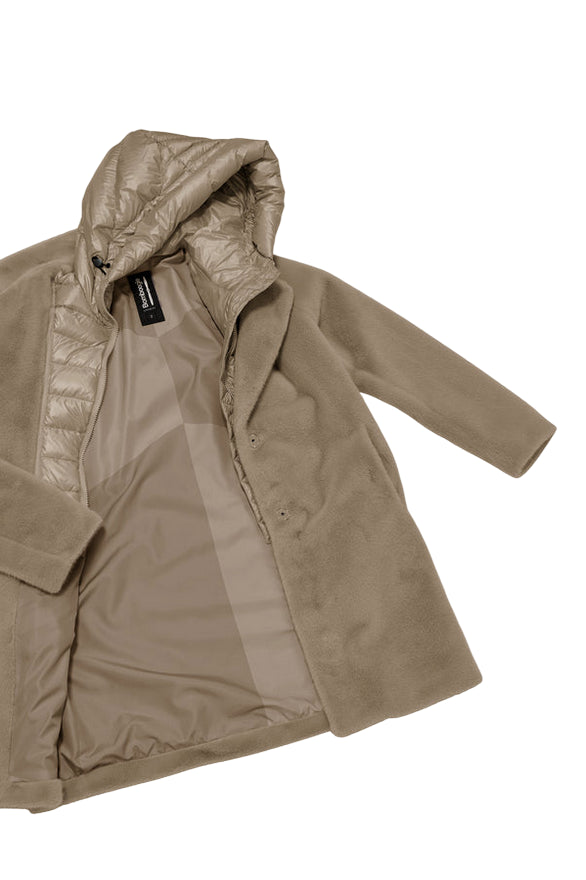Bomboogie Cappotto Lungo Donna Odessa Sabbia CW6570TFSB5 180 | Eleganza Calda Invernale - interno 