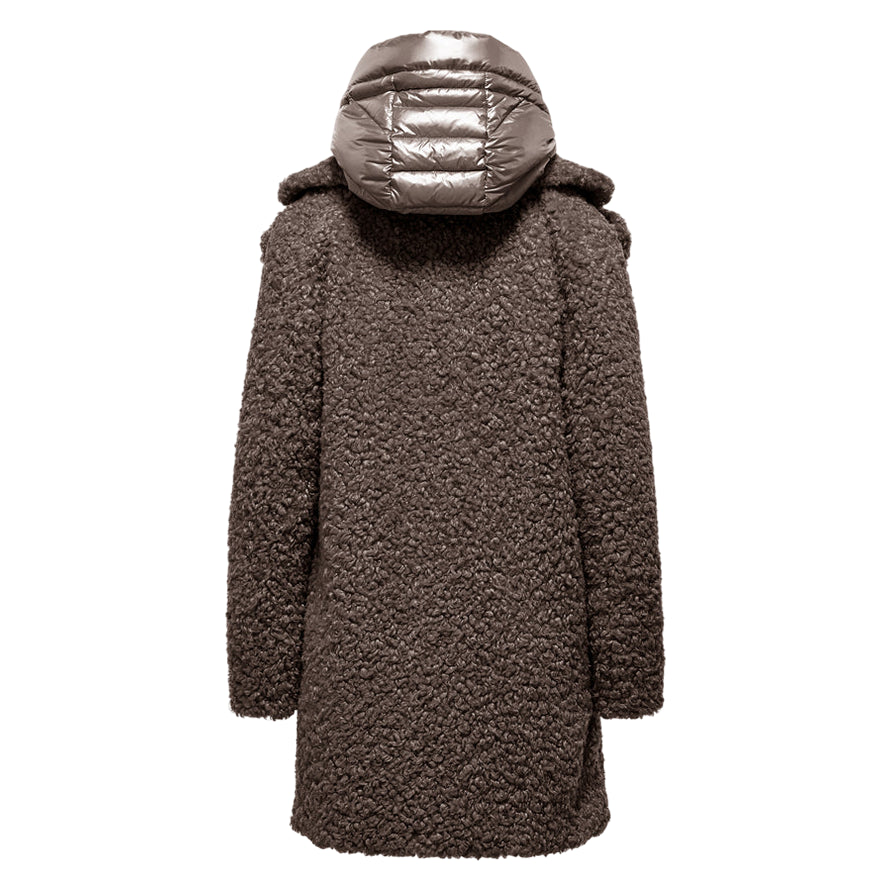 Bomboogie Odessa Overcoat CW6570TSFC5_148 Bronzo - Cappotto lungo donna elegante e funzionale - posteriore