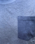 Bomboogie maglietta manica corta da uomo con taschino TM7906TJEP4 26F indaco sbiadito