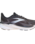 Scarpe running Brooks Revel 8 nere per uomo, modello 110468 090, vista laterale con logo Brooks visibile