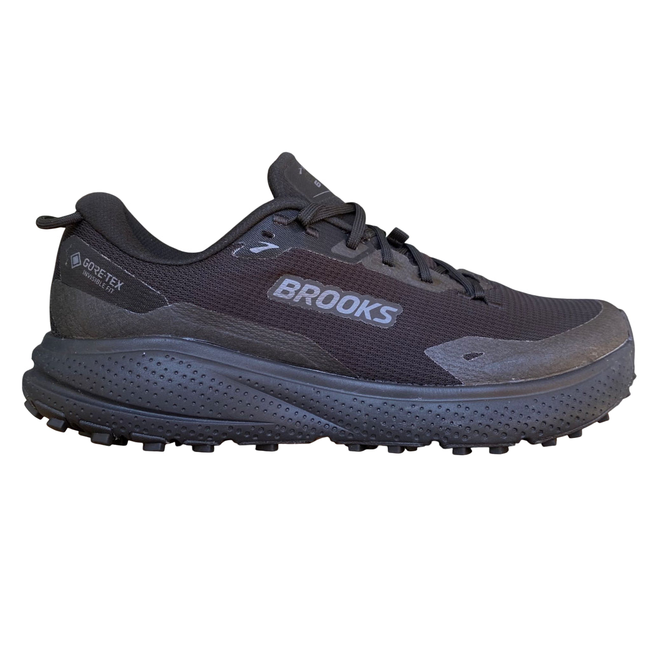 Brooks Scarpa da Trail Running Uomo Divide 6 GTX Nera - Profilo esterno