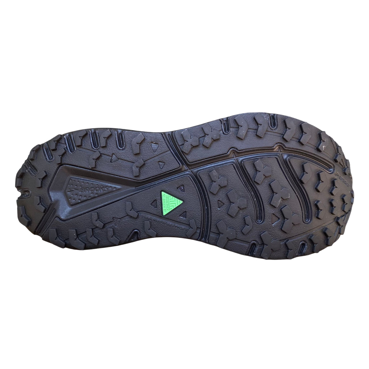 Brooks Scarpa da Trail Running Uomo Divide 6 GTX Nera - Vista Suola