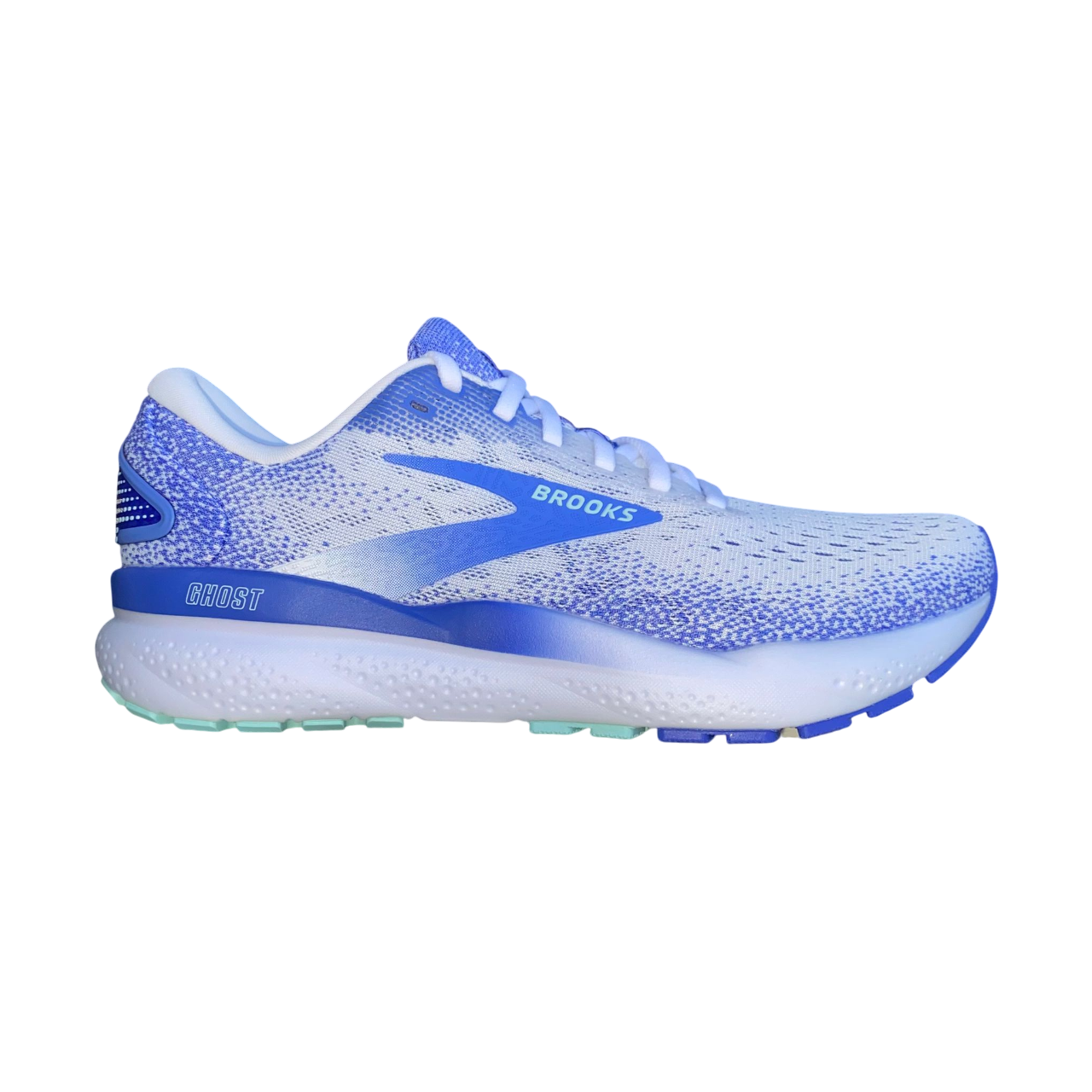 Brooks scarpa da corsa da donna Ghost 16 1204071B 152 bianco-blu