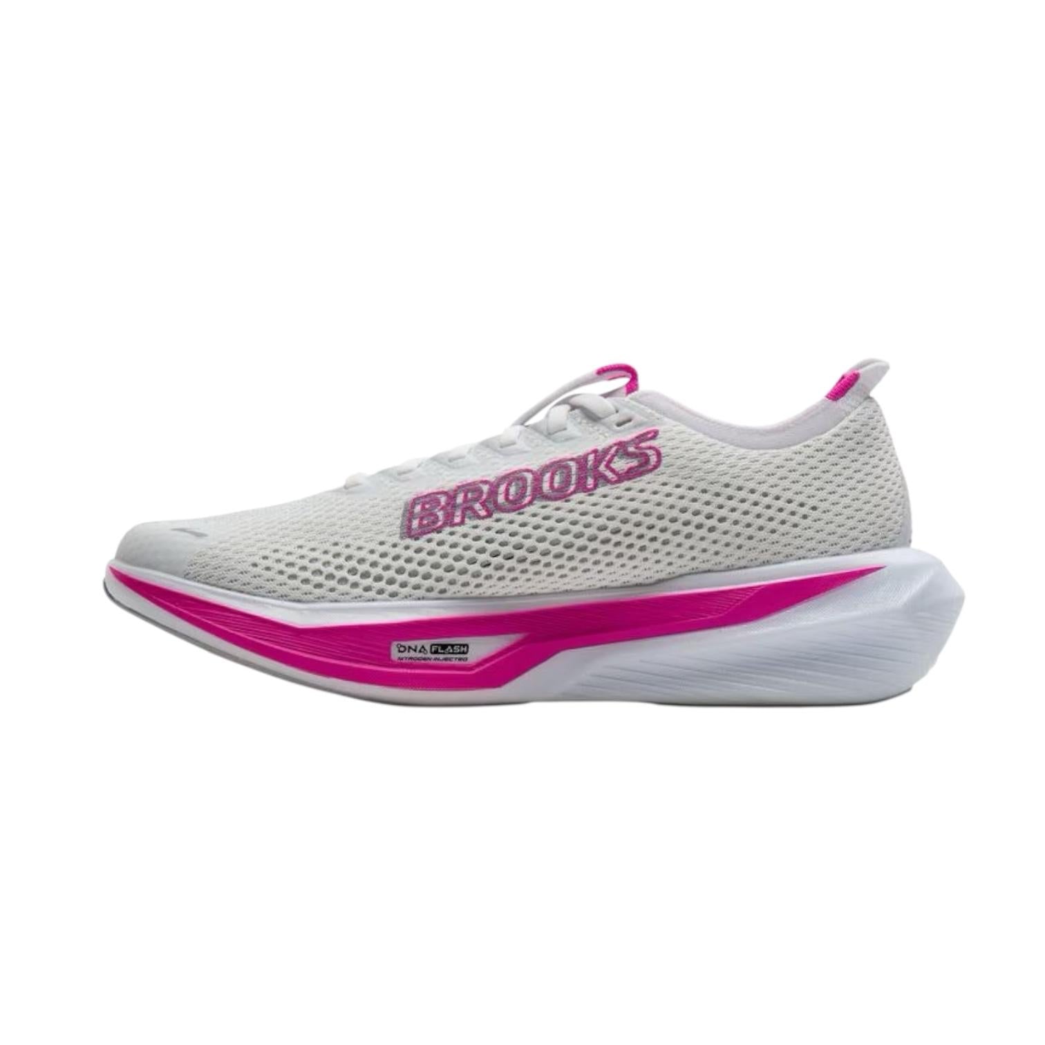 Brooks scarpa da corsa da donna Hyperion 3 120453189 bianco-rosa vista interna