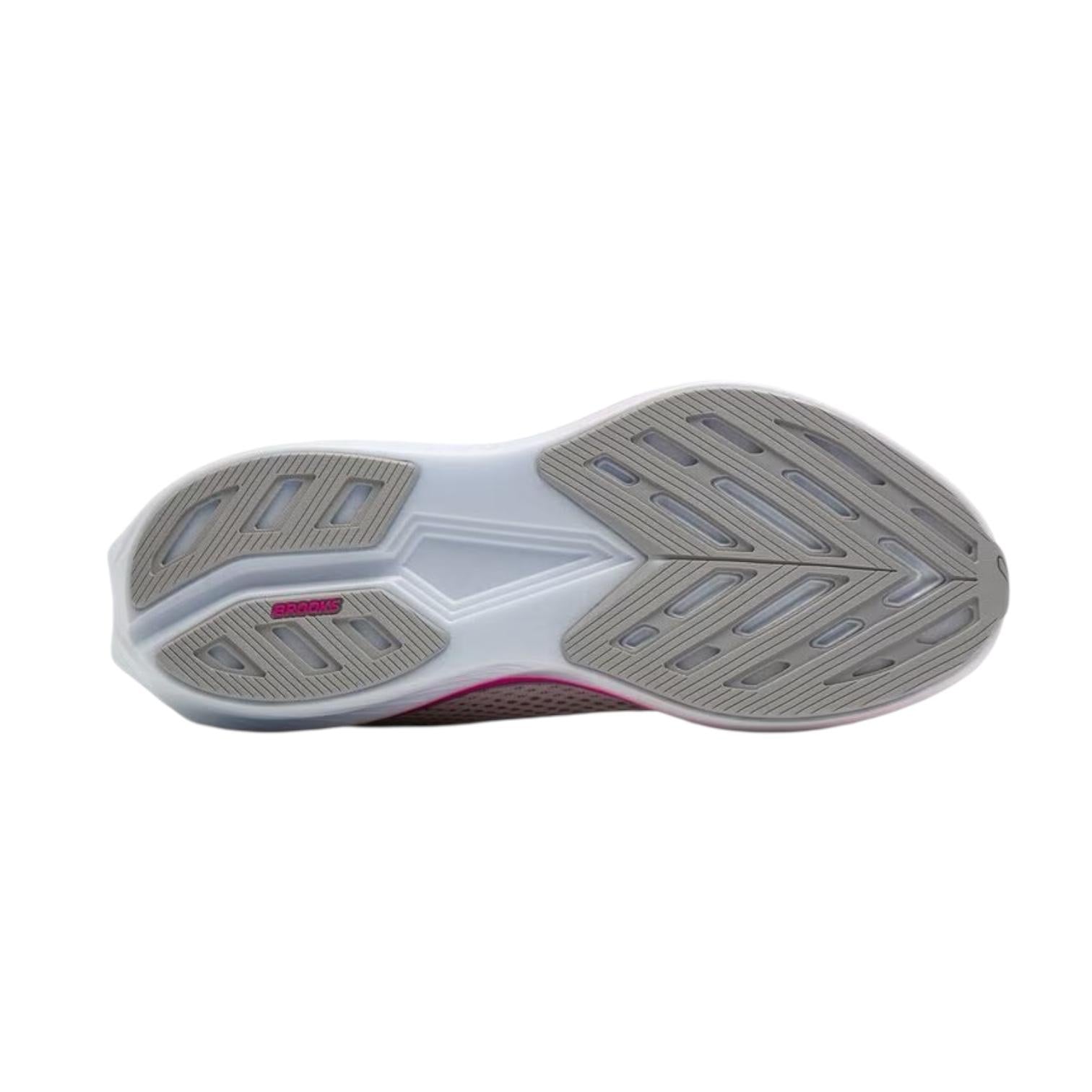 Brooks scarpa da corsa da donna Hyperion 3 120453189 bianco-rosa vista suola
