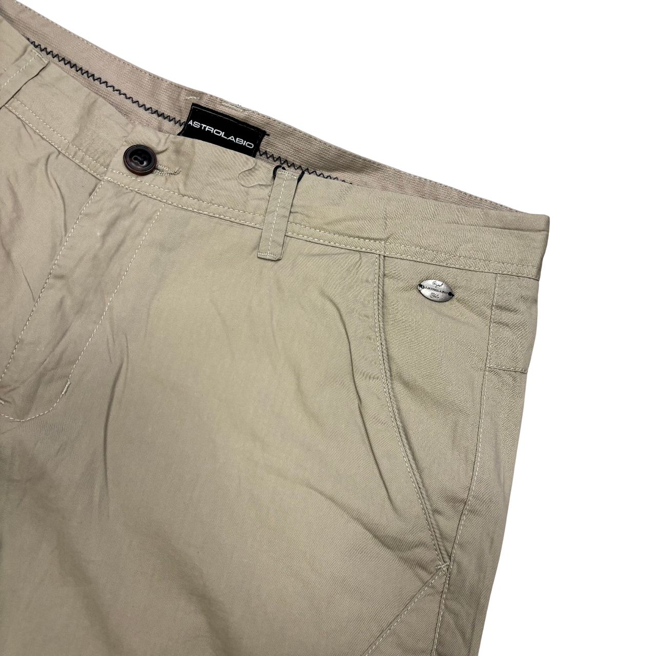 Astrolabio CU9N-031 Bermuda Uomo Cotone Beige - Pantaloncini