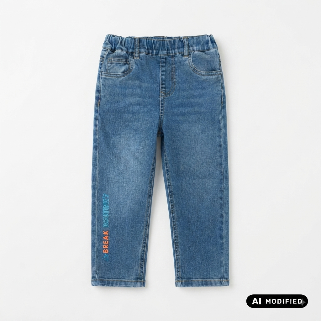 Name it pantalone jeans infant Ben Tap 13258607 blu medio