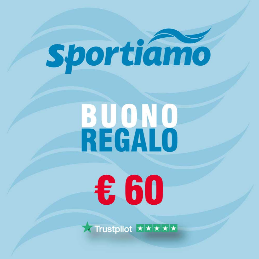 Buono Regalo € 60,00 sportiamo gift card fronte