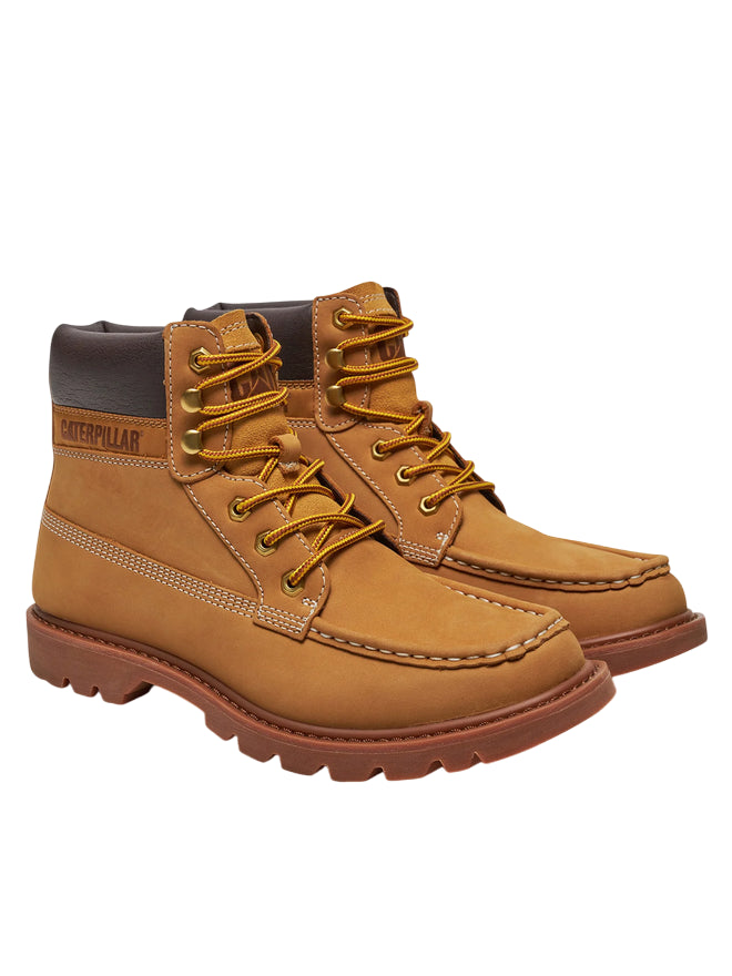 CAT – Colorado Moc Toe P726065 Uomo Marrone | Stivaletto Moc Toe Heritage, Pelle Premium, Comfort Robustezza Everyday - laterale