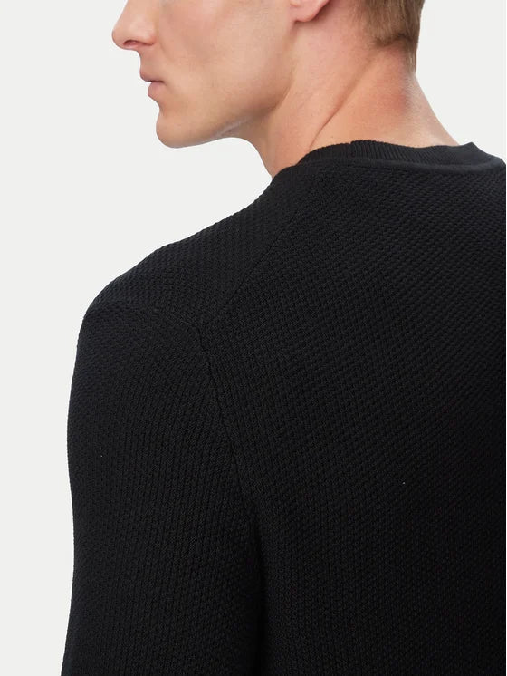 Calvin Klein maglioncino in cotone uomo LV04LF304G UB1 nero