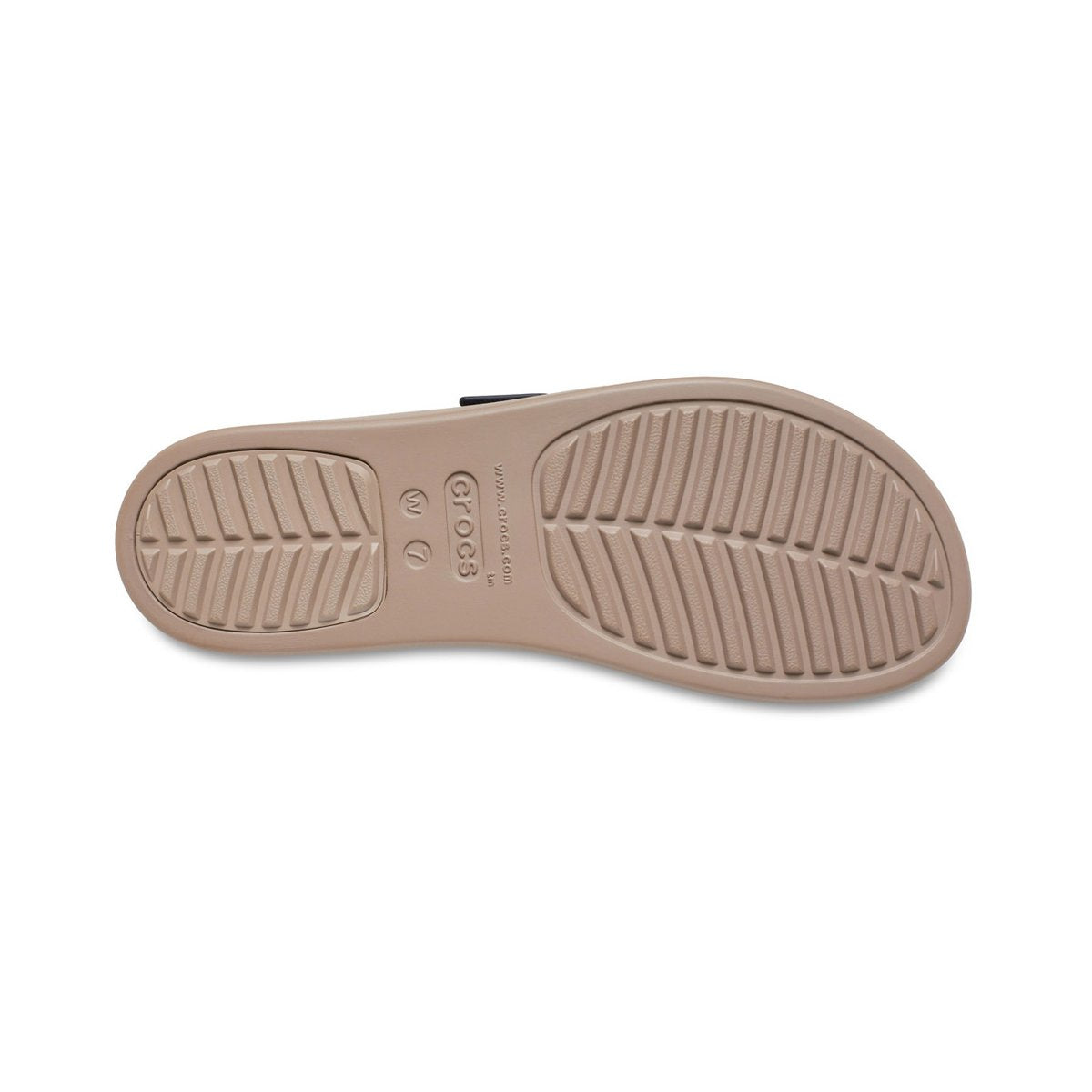 Crocs sandalo da donna con zeppa Brooklyn Buckle Low Wedge W 207431-4LH deep navy