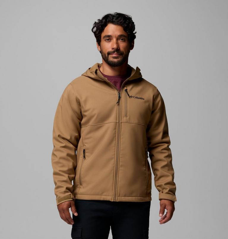 Columbia Giacca softshell da hiking con cappuccio Ascender™ II da uomo 2090454 257 beige