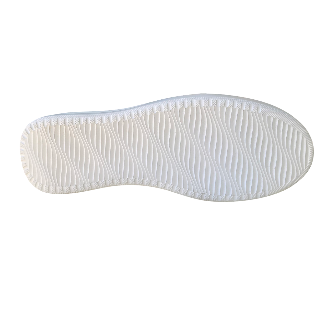CafèNoir scarpa mocassino da donna con catena C1DE1016 W011 bianco-platino
