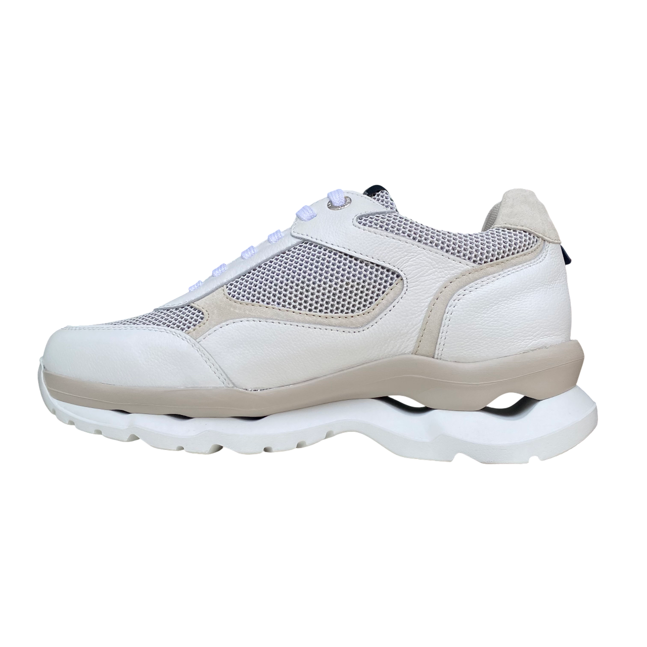 CallagHan scarpa sneakers da uomo Floty 1.2-1.4 Atletic Cro 62500 bianco