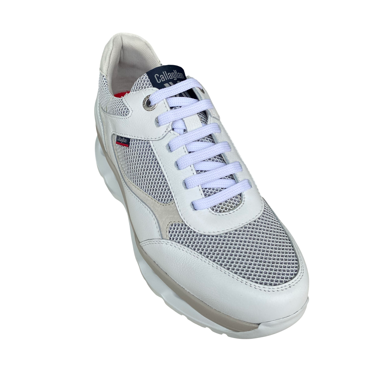 CallagHan scarpa sneakers da uomo Floty 1.2-1.4 Atletic Cro 62500 bianco
