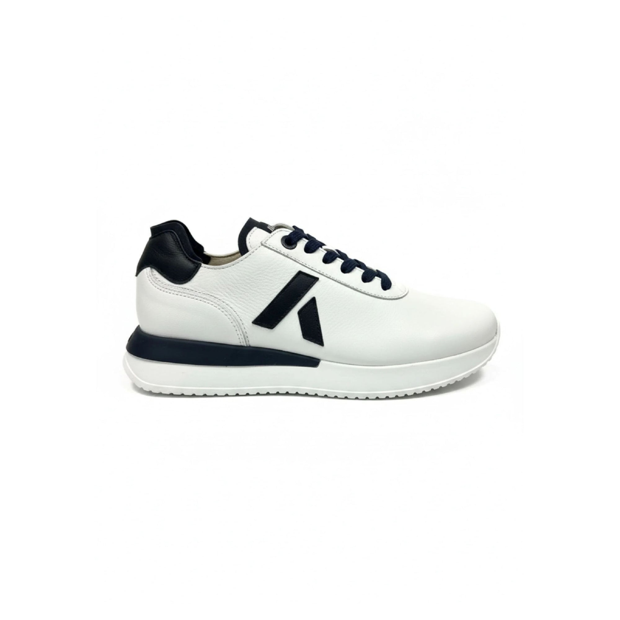 CallagHan scarpa sneakers da uomo Moses-2 Grain 51116 bianco