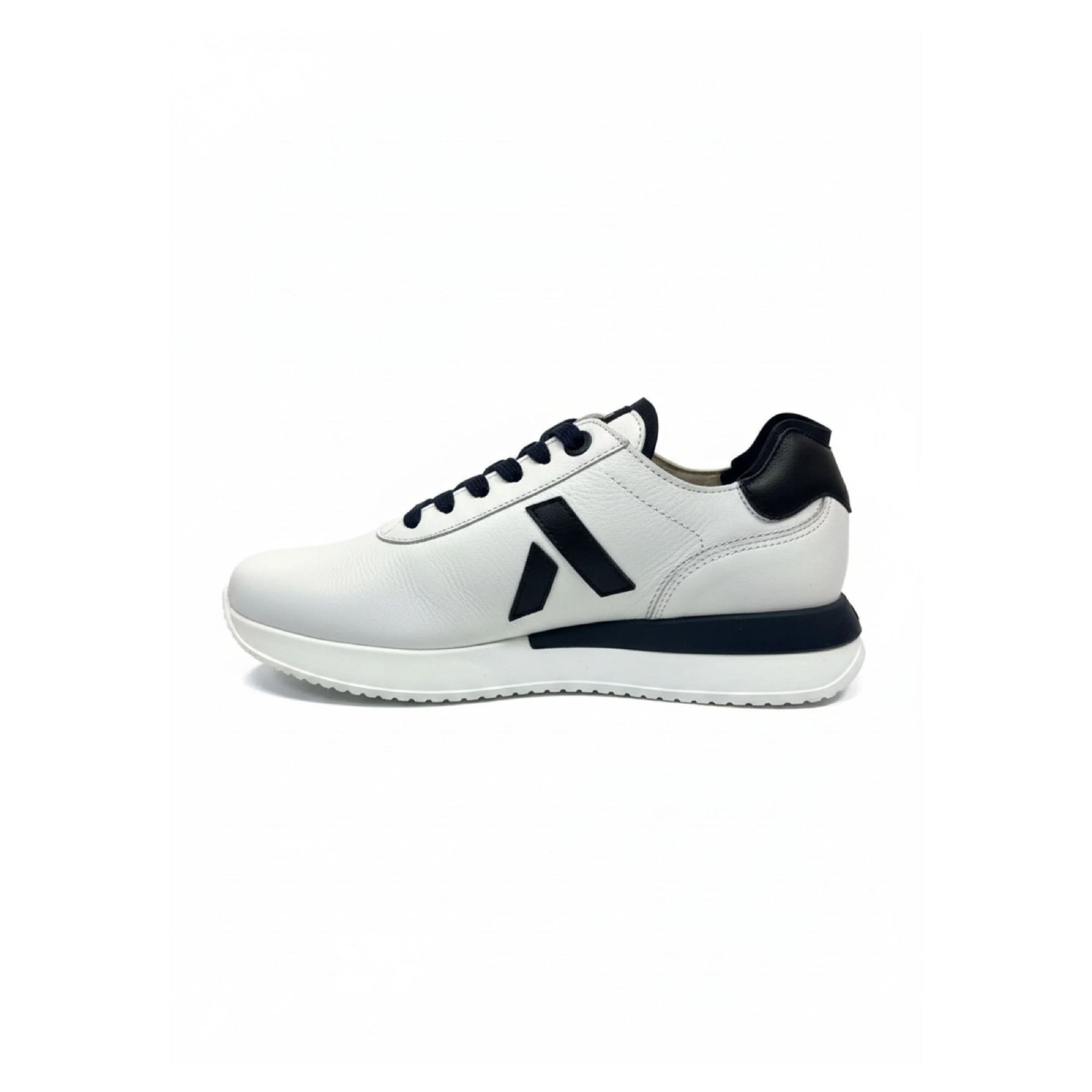 CallagHan scarpa sneakers da uomo Moses-2 Grain 51116 bianco