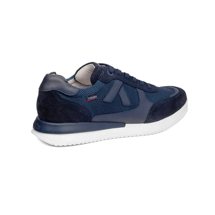 CallagHan scarpa sneakers da uomo Moses 51115 blu