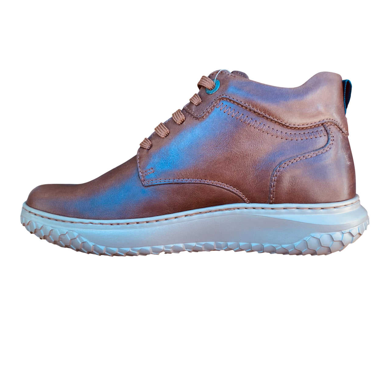 CallagHan scarponcino uomo 60803 Marrone - laterale