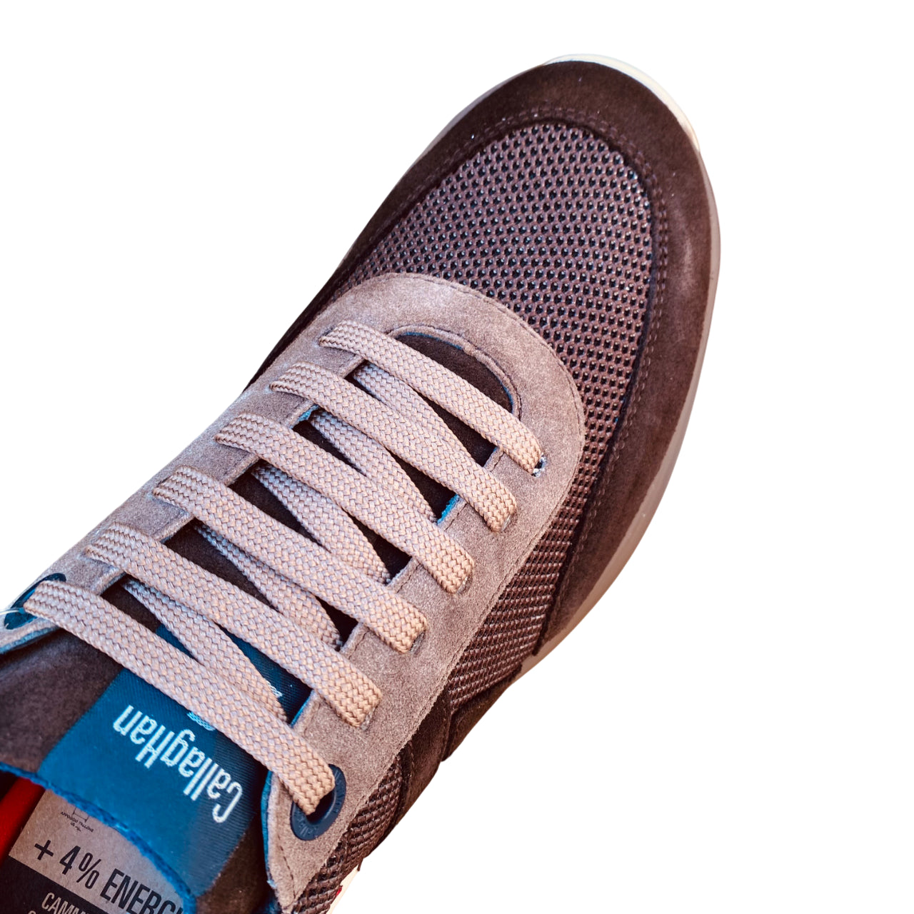 CallagHan sneakers uomo 61203 Algoritmo Marrone - tomaia