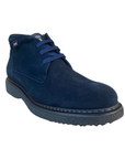 CallagHan scarpa polacchino da uomo in Scotchgard 3M Ante 12302 blu