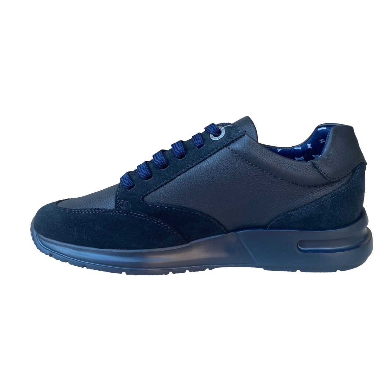 CallagHan scarpa sneakers da uomo Luxe 91328 blu