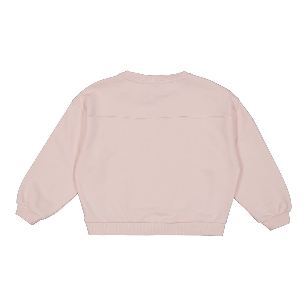 Calvin Klein Felpa junior a taglio squadrato LVCKSJB26G TEV rosa