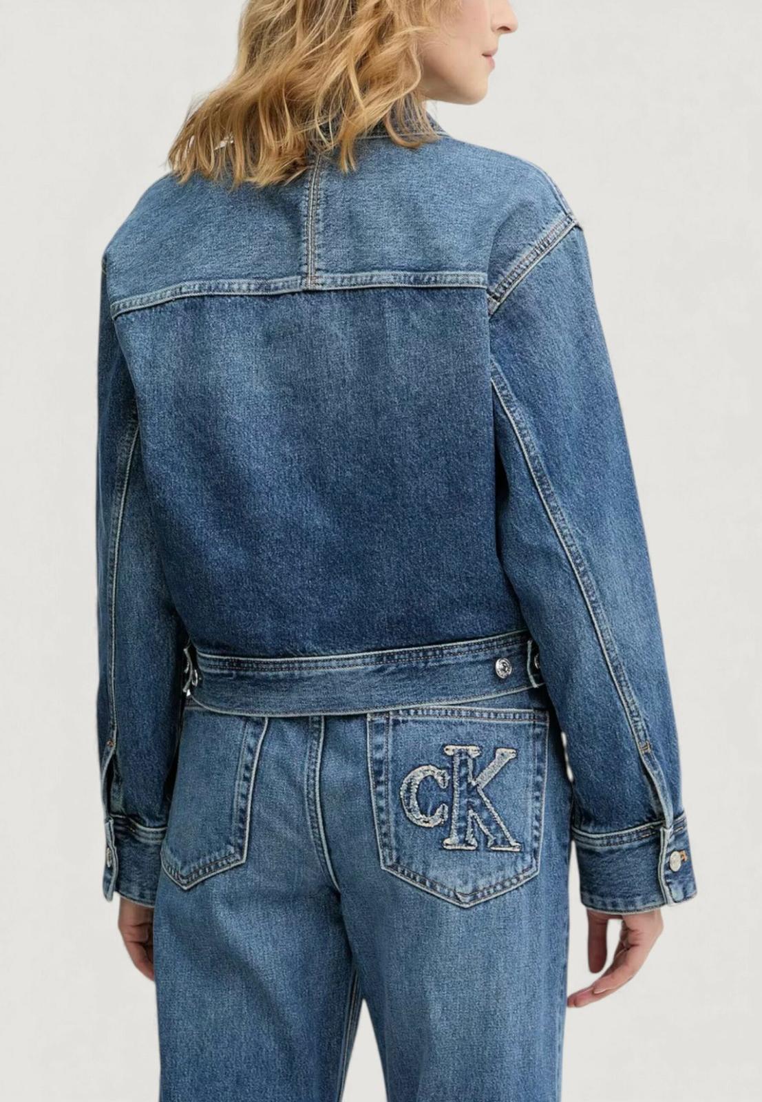 Calvin Klein Giacca Donna LV047E906G Blu