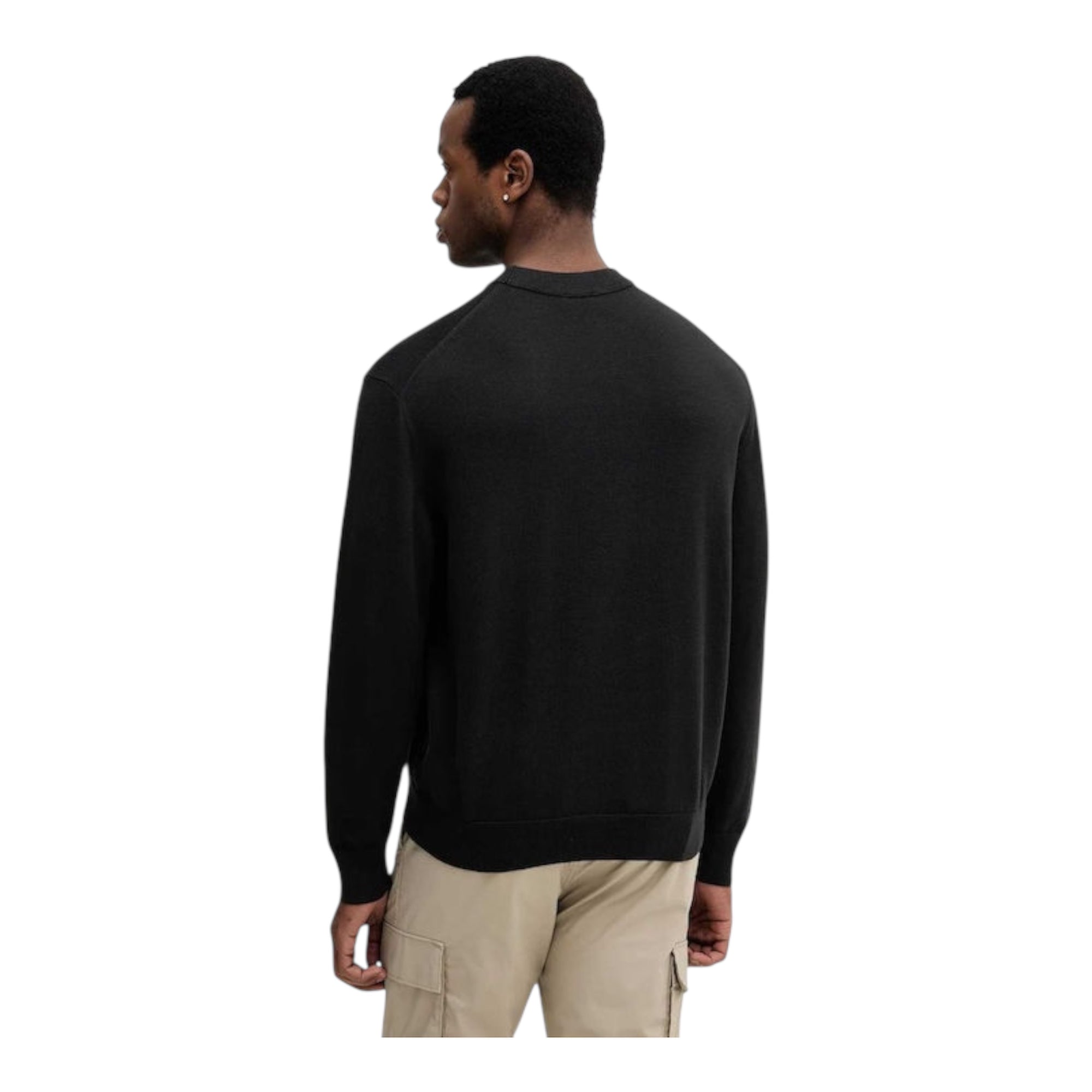 Calvin Klein maglia LV04RC309G UB1 nero dietro