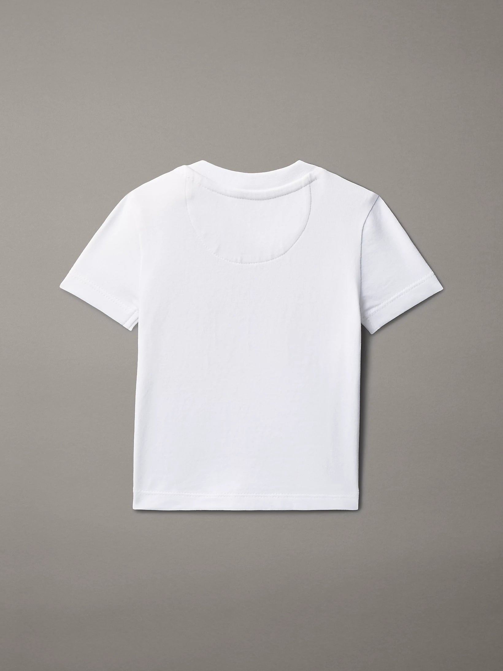 Calvin Klein maglietta infant CK Logo LVCKSJA47B YAF bianco