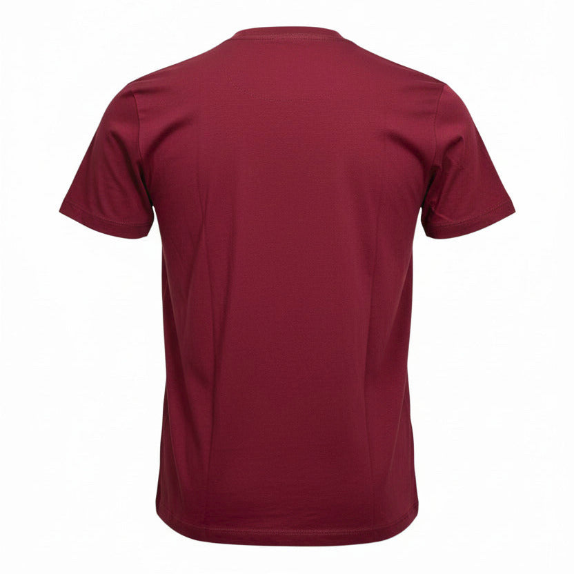 Calvin Klein maglietta manica corta da uomo in cotone LV04RB866G WCV ruggine dietro
