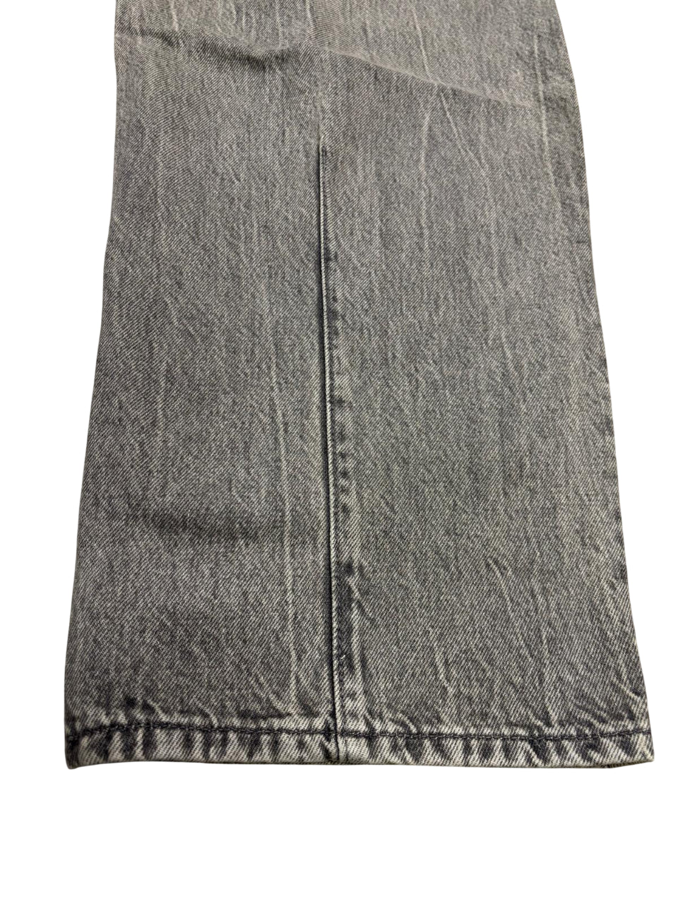 Calvin Klein pantalone jeans da uomo LV04RRE726G 2TZ nero parrticolare fondo