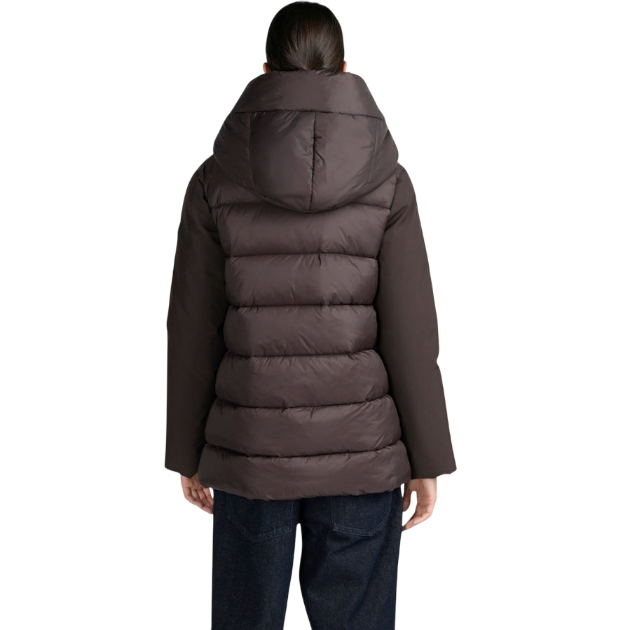Canadian Classics Giacca Donna Lytton Coat 2.CN.G224378W BKCOF Marrone – Parka Lungo, Comfort Termico e Raffinatezza Urban - retro 