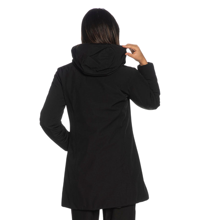 Canadian Classics Giacca Donna Yorkton LG 4.CN.G224381WLG BKBK Nero – Parka Lungo, Comfort Termico e Stile Urban - retro