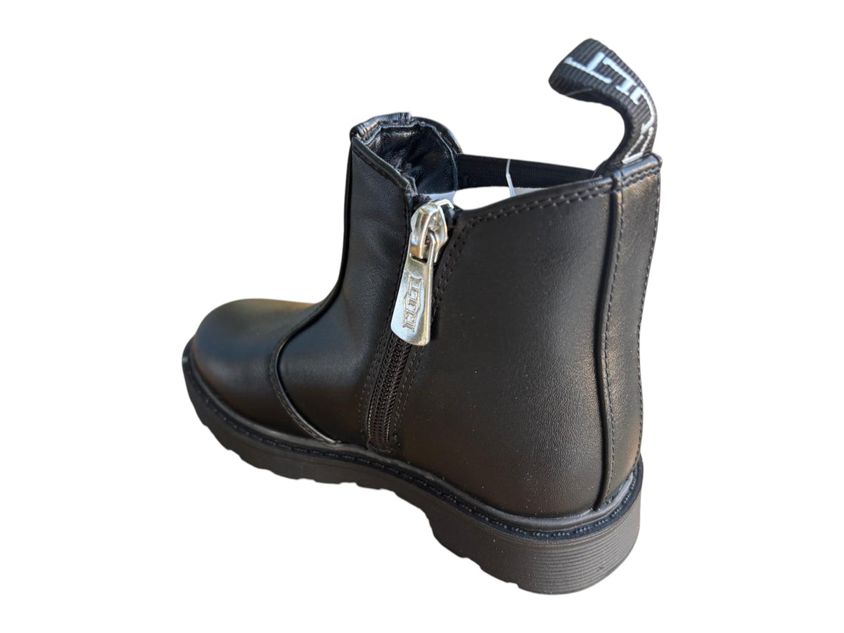 Cult stivale bimbo senza laccio con cerniera laterale T-713 25-30 nero
