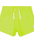 Champion Completo da bambina e ragazza Legacy Fun Club Thirt e Short 404679 WW001 WHT white